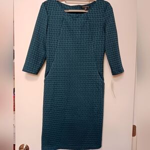 NWT Sharagano teal dress